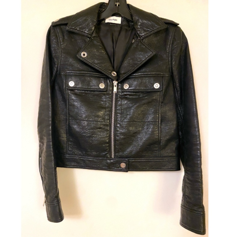 COURREGES BLACK JACKET - SIZE 36